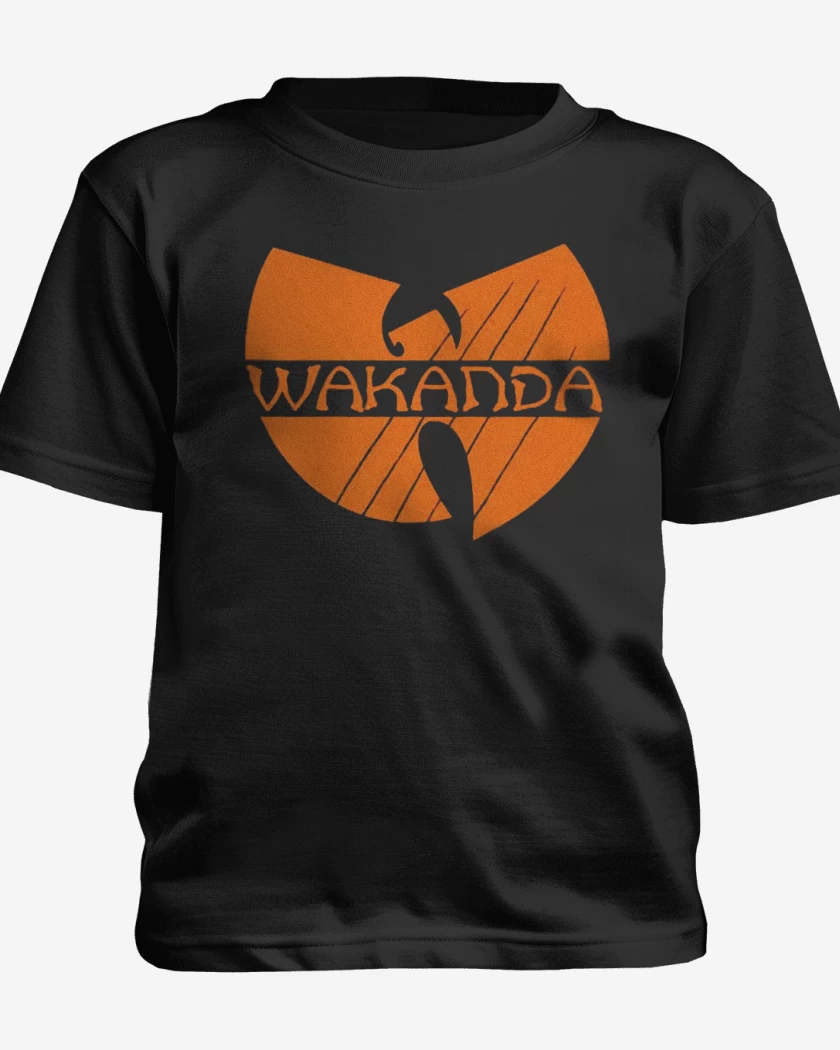Polera de niño Negro de Waka-waka