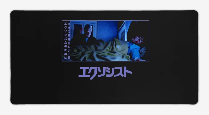 Mouse pad Gamer Negro de Kawaisorcist