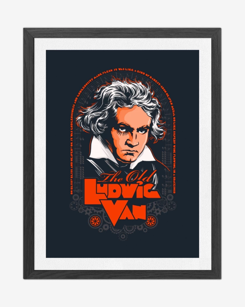 Cuadro decorativo El viejo ludwig van...