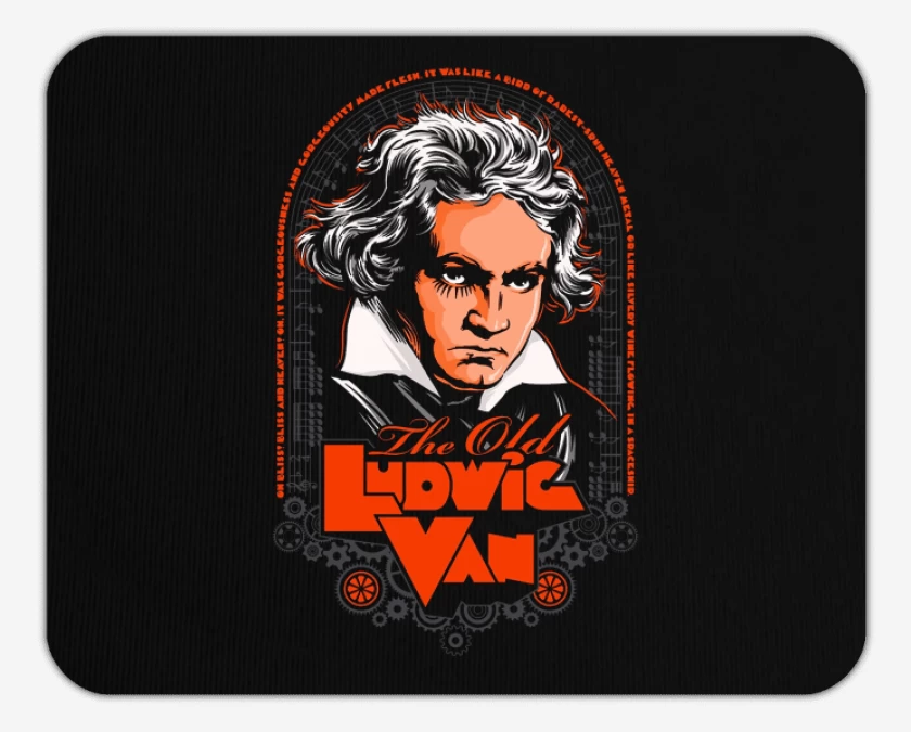 Mousepad El viejo ludwig van...