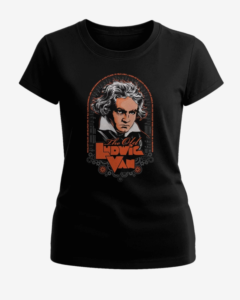Polera de Mujer Negro de El viejo ludwig van...