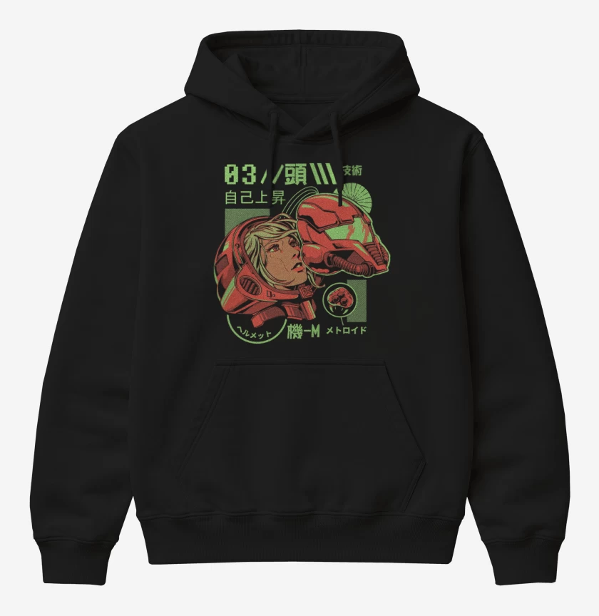 Poleron Canguro básico La samus 2