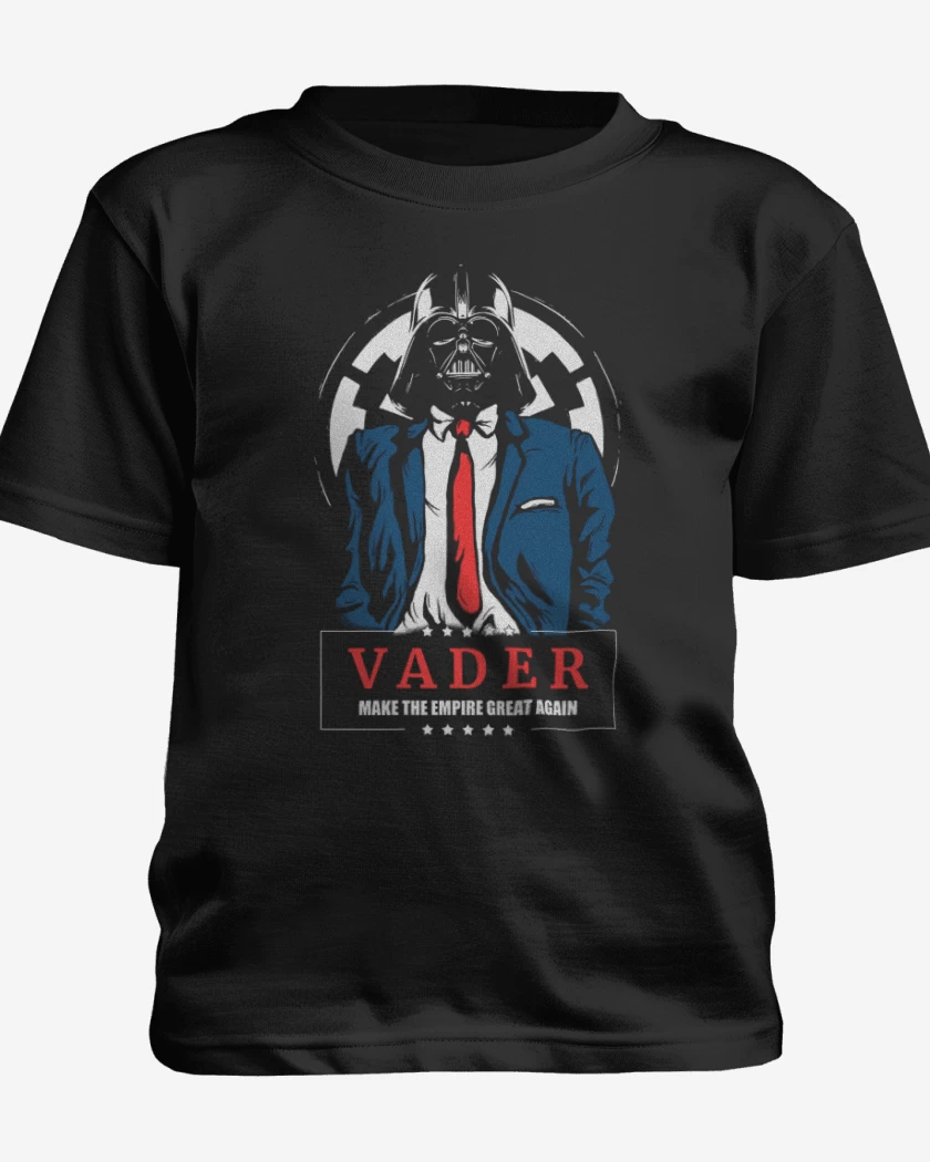 Polera de niño Negro de Vader 2