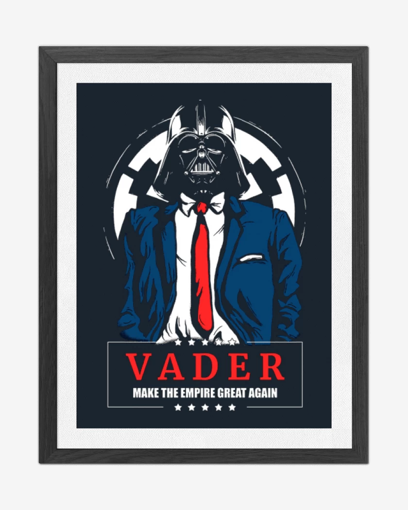 Cuadro decorativo Azul Marino de Vader 2