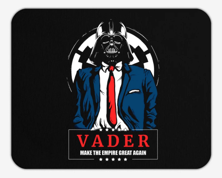 Mousepad Negro de Vader 2