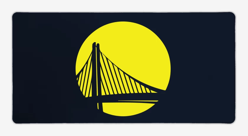 Mouse pad Gamer Azul Marino de Golden state