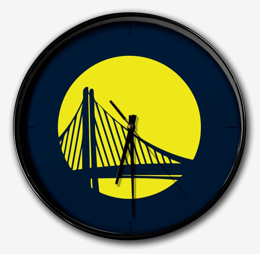 Reloj Azul Marino de Golden state