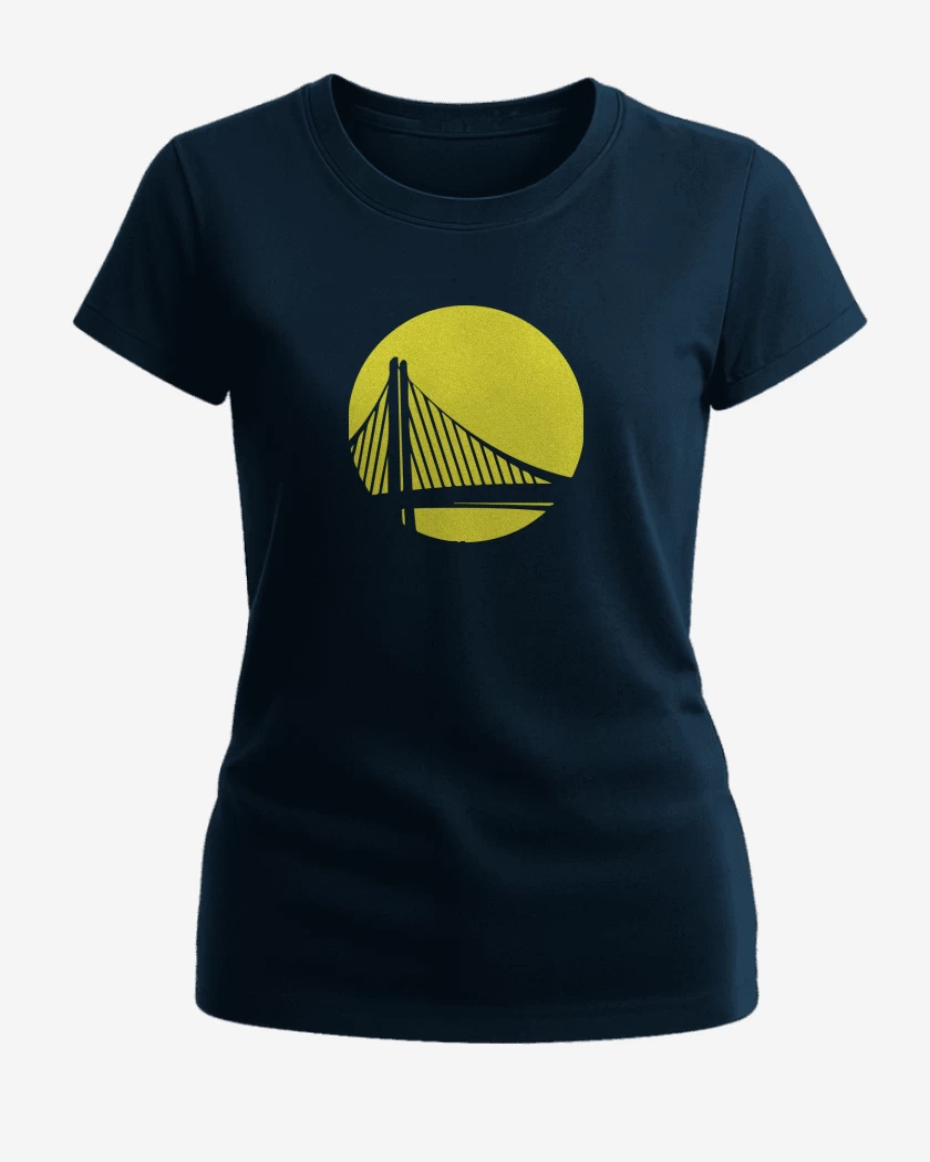 Polera de Mujer Azul Marino de Golden state