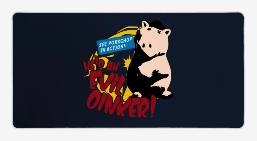 Mouse pad Gamer Malvado doctor tocino