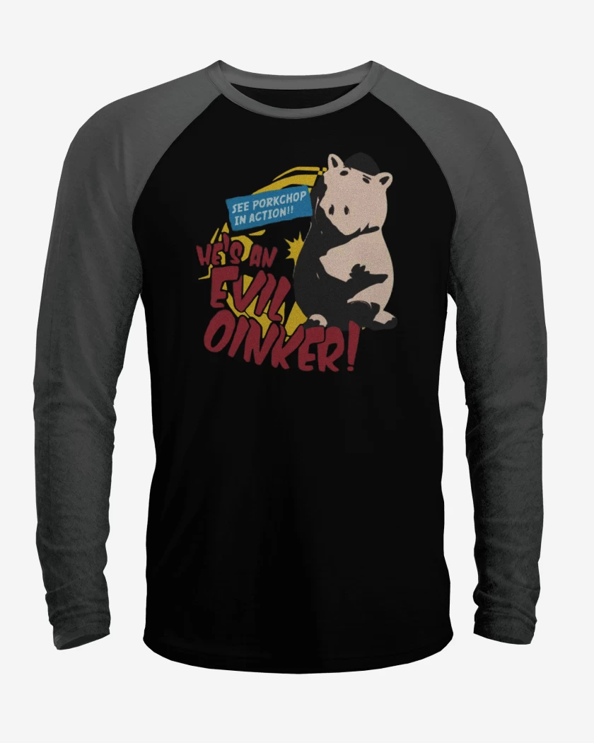 Polera Raglan Malvado doctor tocino