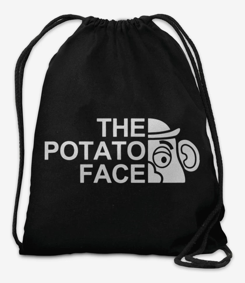 Mochila Negro de The Potato Face