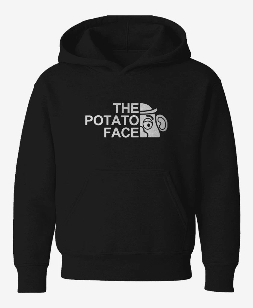 Poleron de niño Negro de The Potato Face