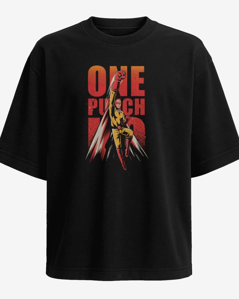 Polera Oversize One punch man