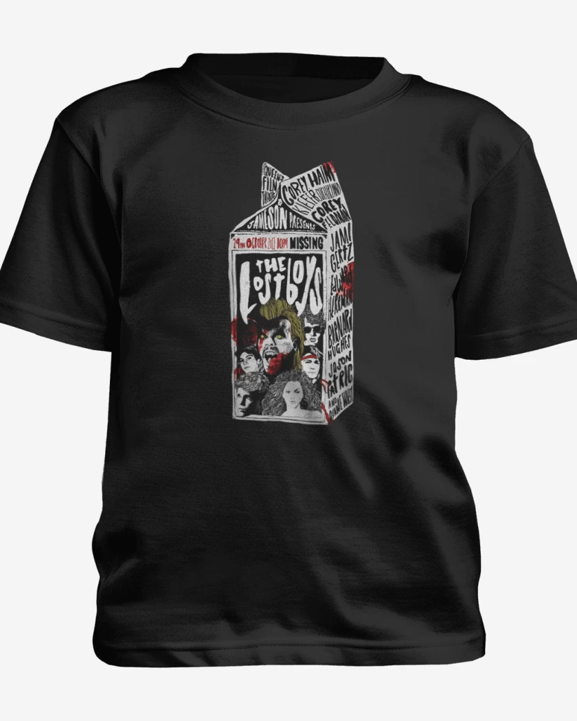 Polera de niño Negro de The lost boys missing