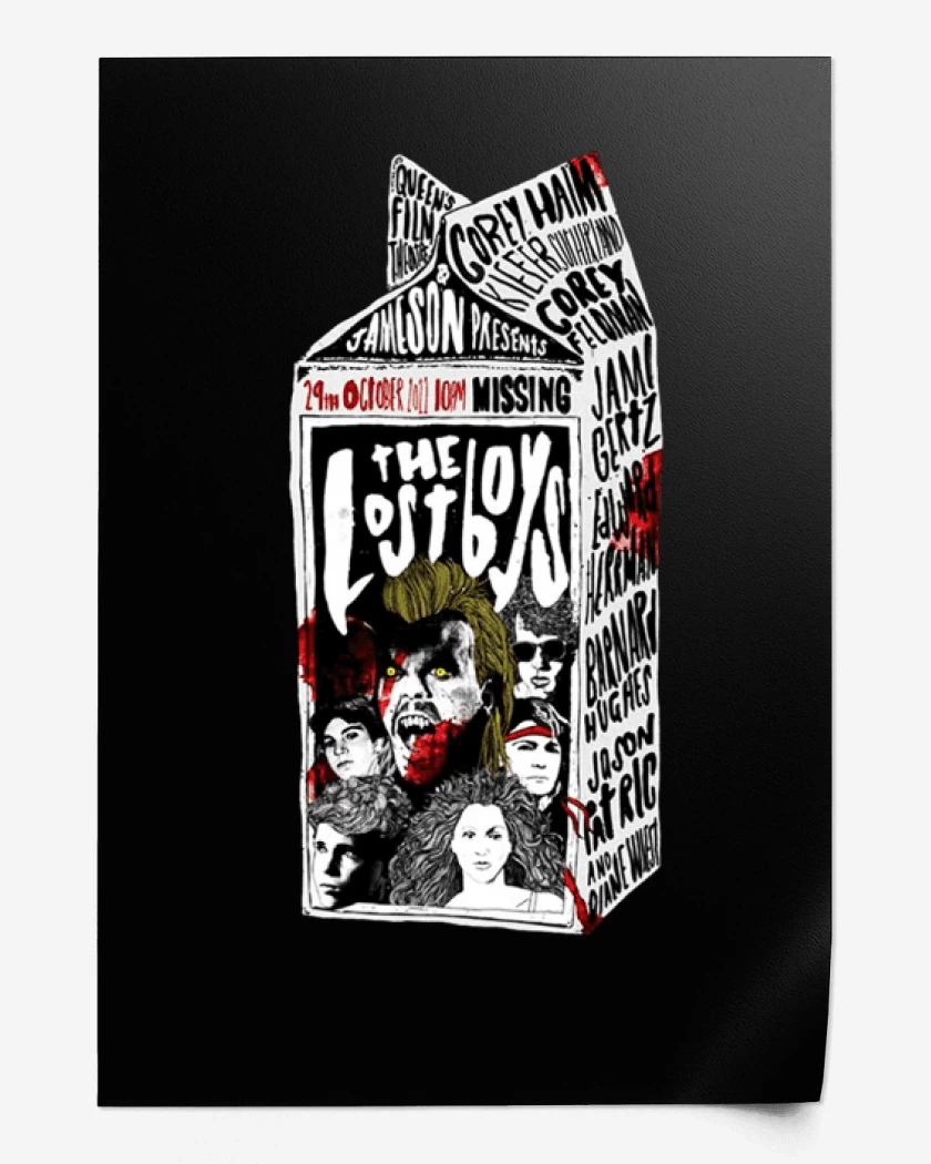 Print The lost boys missing