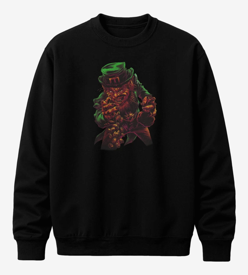 Poleron polo Negro de Leprechaun