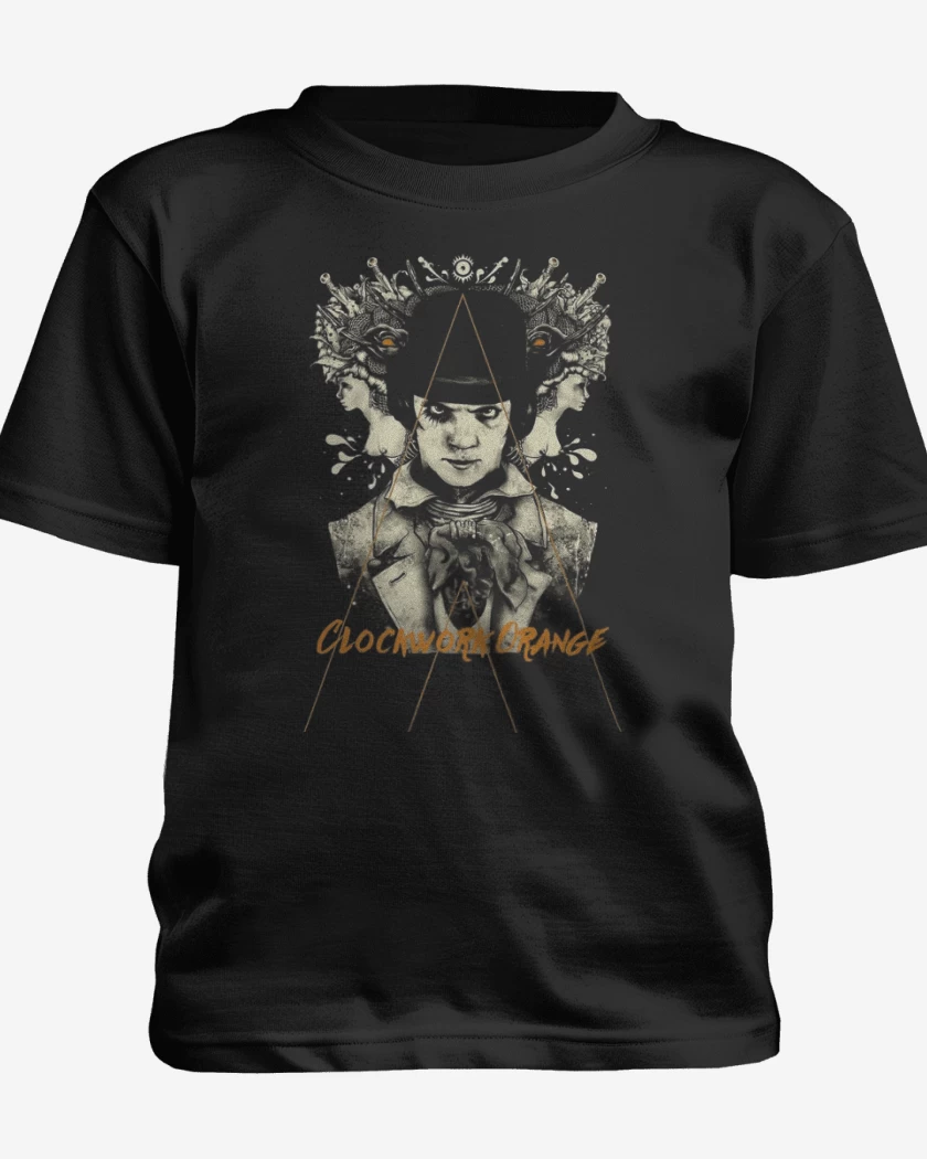 Polera de niño Negro de Clockwork Orange 2