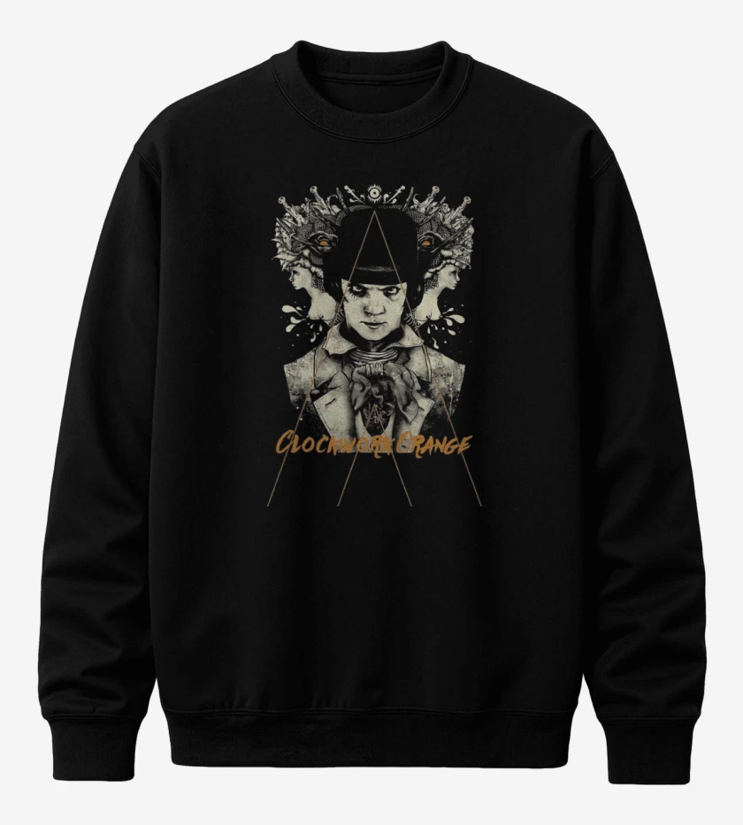 Poleron polo Negro de Clockwork Orange 2