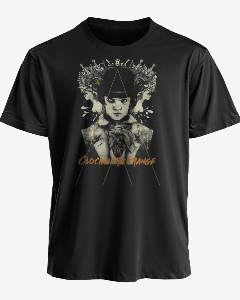 Polera premium Negro de Clockwork Orange 2