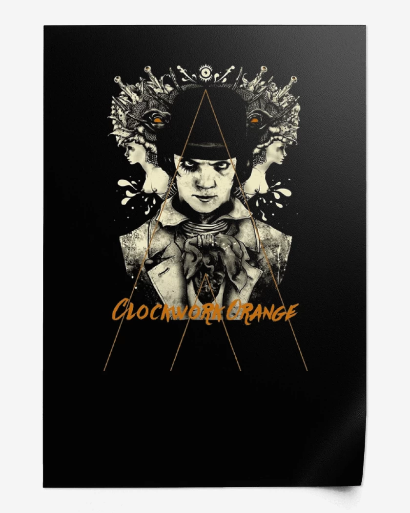 Print Negro de Clockwork Orange 2
