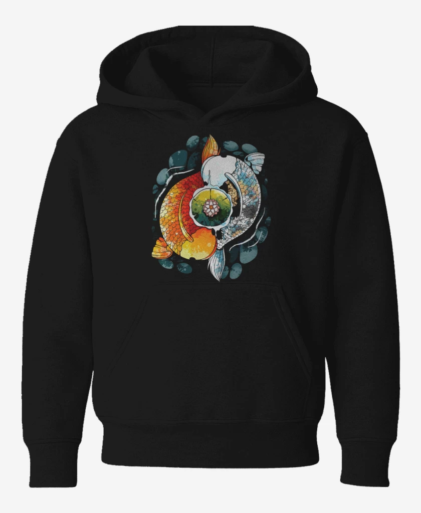 Poleron de niño Negro de Ying Koi 