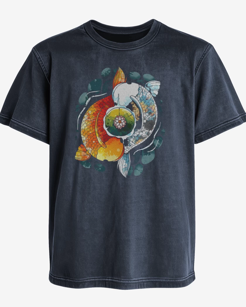 Polera desgastada Ying Koi 