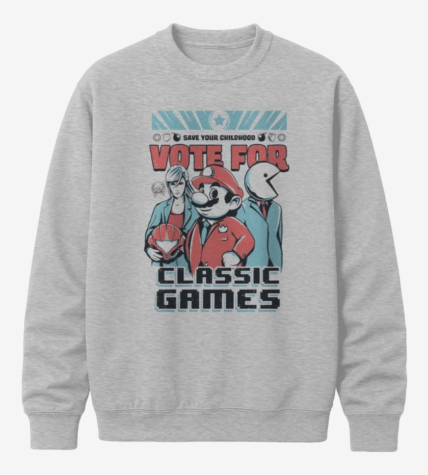 Poleron polo Gris Melange de vote for
