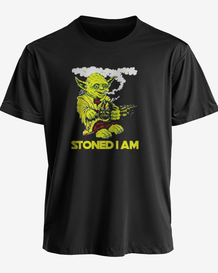 Polera premium Negro de Stoned i am