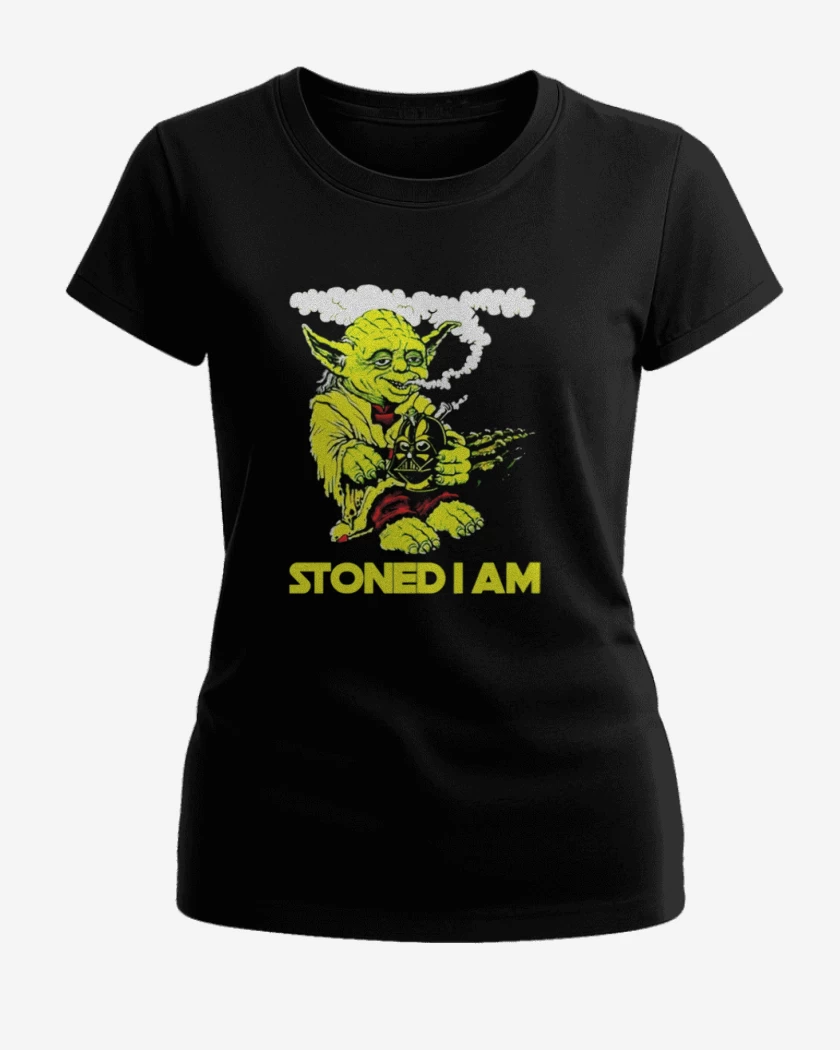 Polera de Mujer Negro de Stoned i am