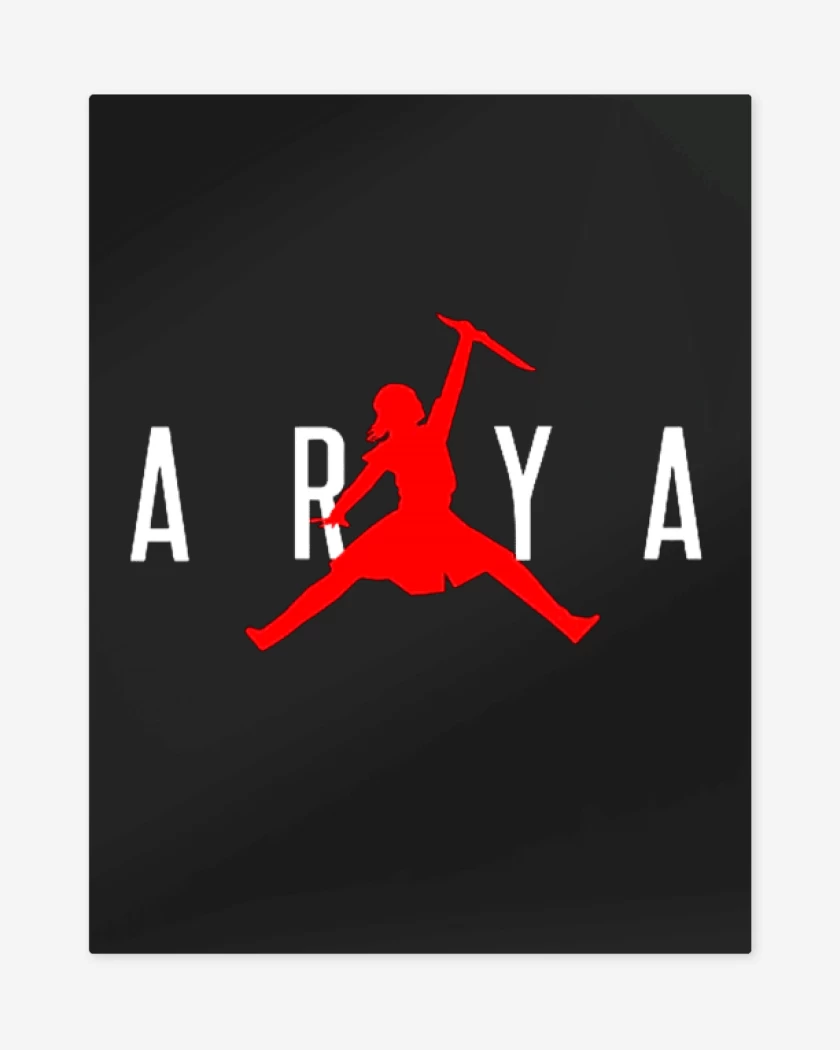 Print metalico Negro de Arya 2