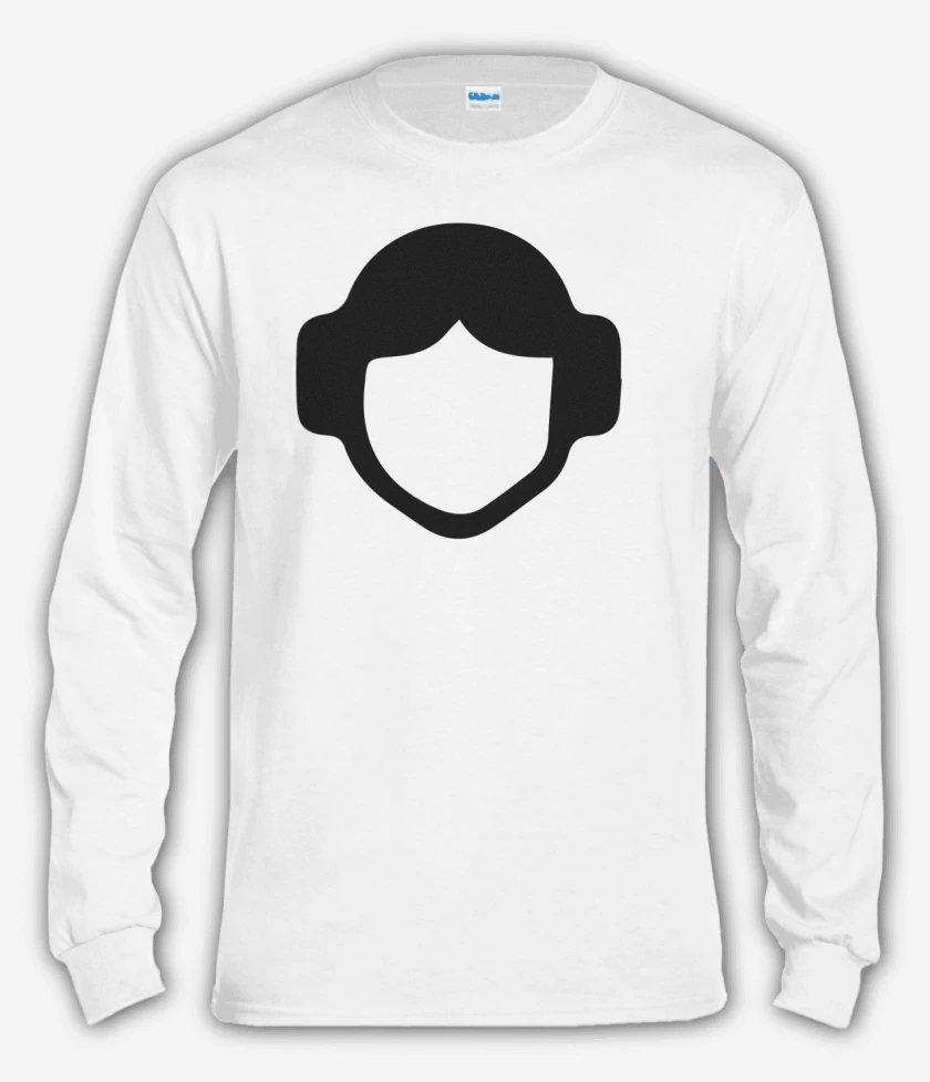 Polera manga larga Blanco de Leia