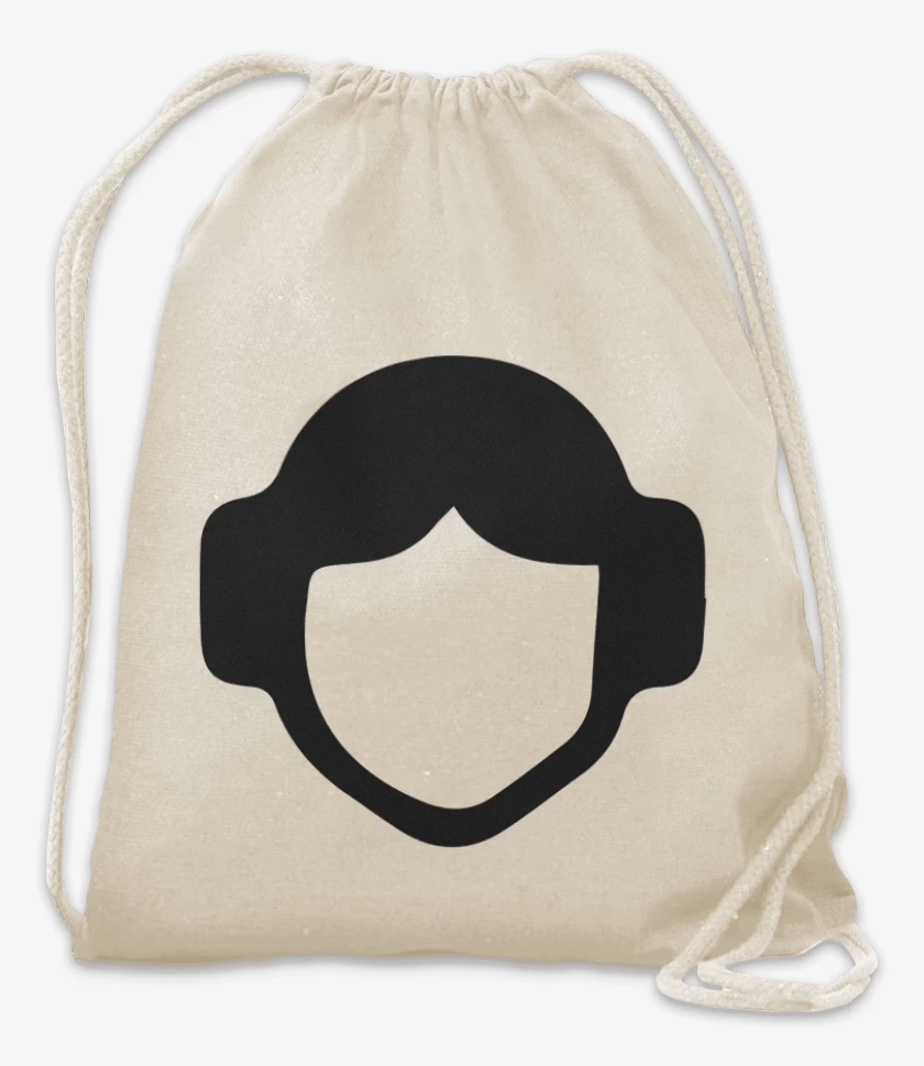 Mochila Blanco de Leia