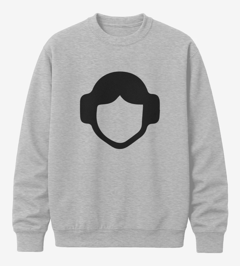 Poleron polo Gris Melange de Leia