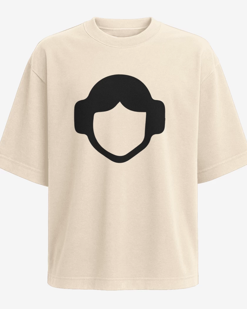 Polera Oversize Beige de Leia