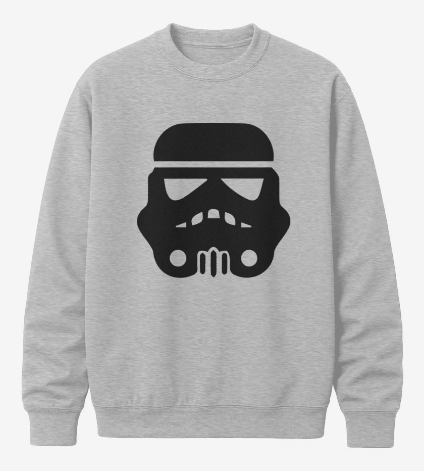 Poleron polo Gris Melange de Trooper