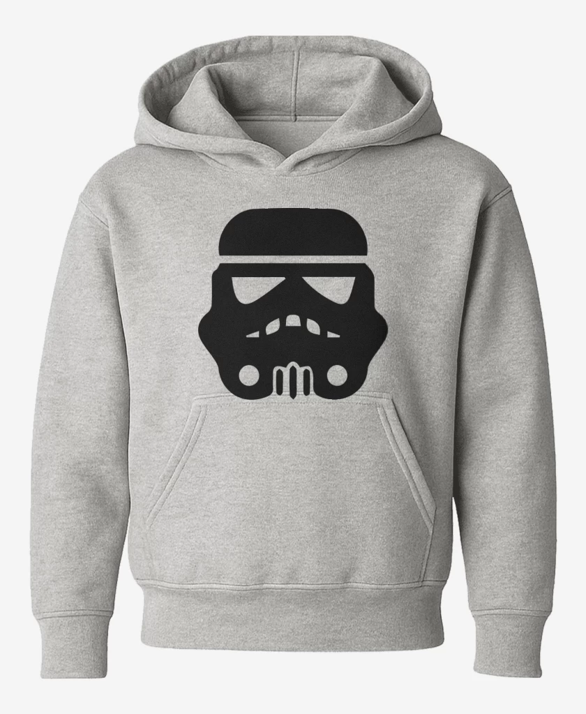 Poleron de niño Gris Melange de Trooper