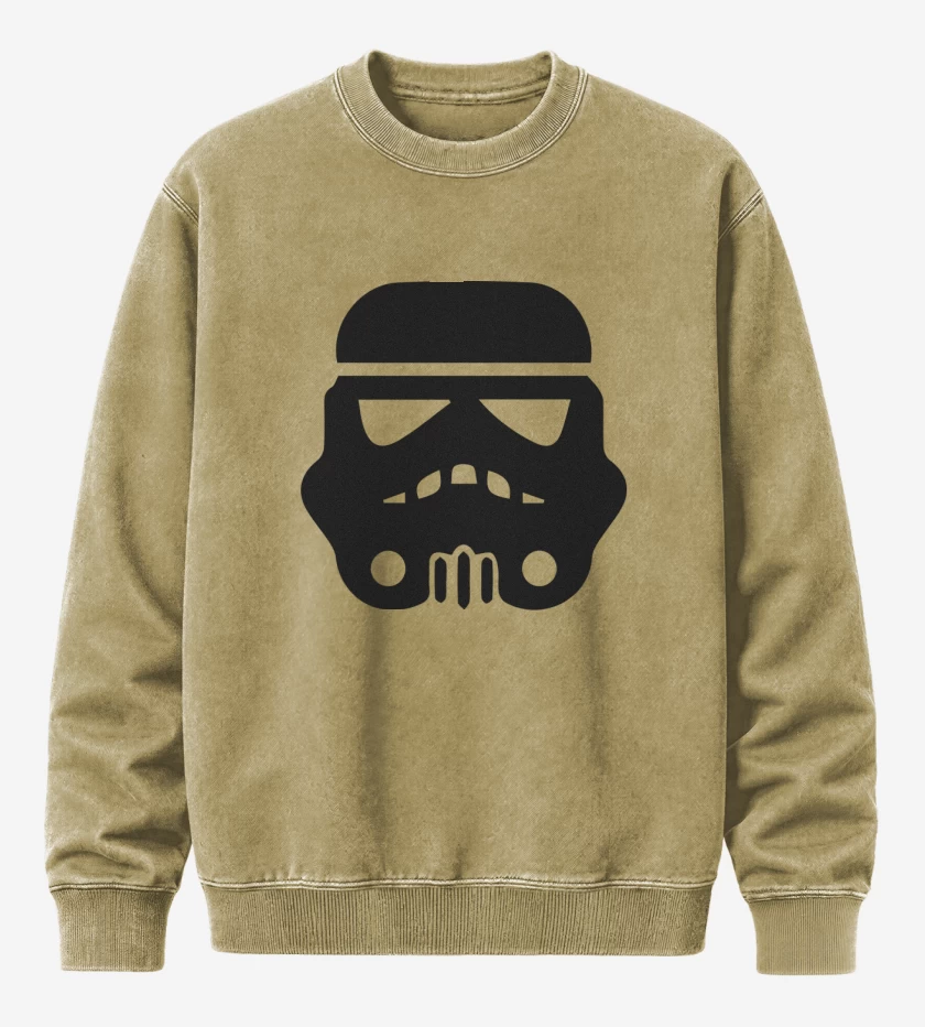 Poleron Polo Acid Wash Beige de Trooper