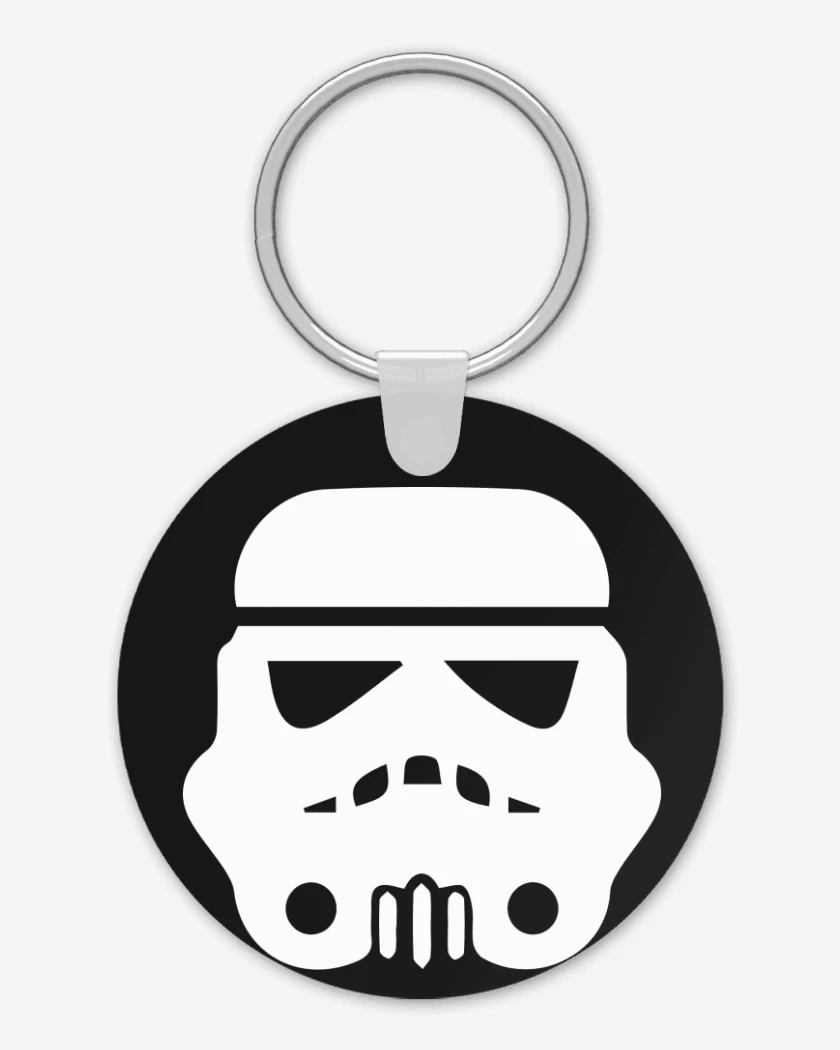 Llavero Trooper blanco