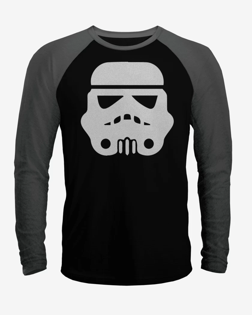 Polera Raglan Trooper blanco