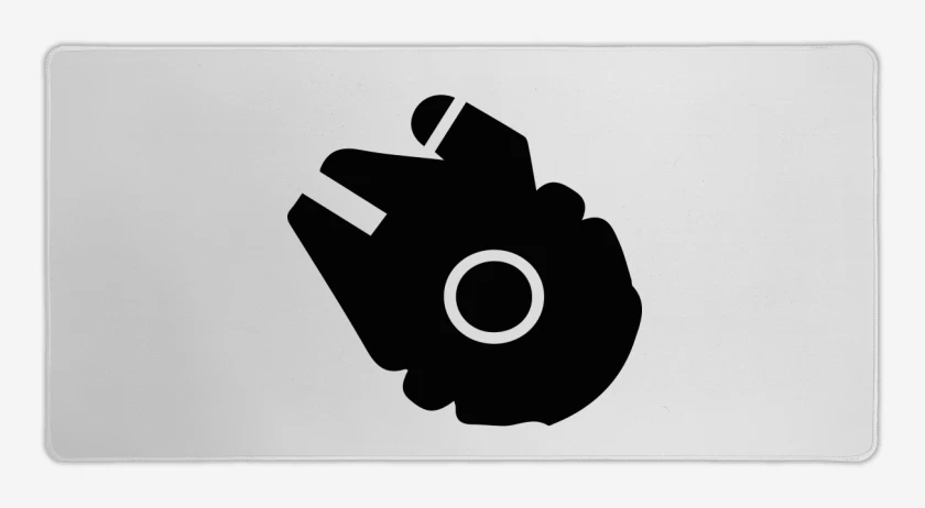 Mouse pad Gamer Halcon milenario