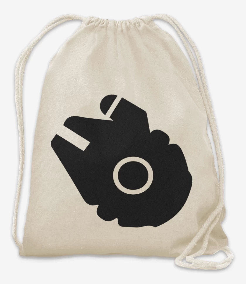 Mochila Blanco de Halcon milenario