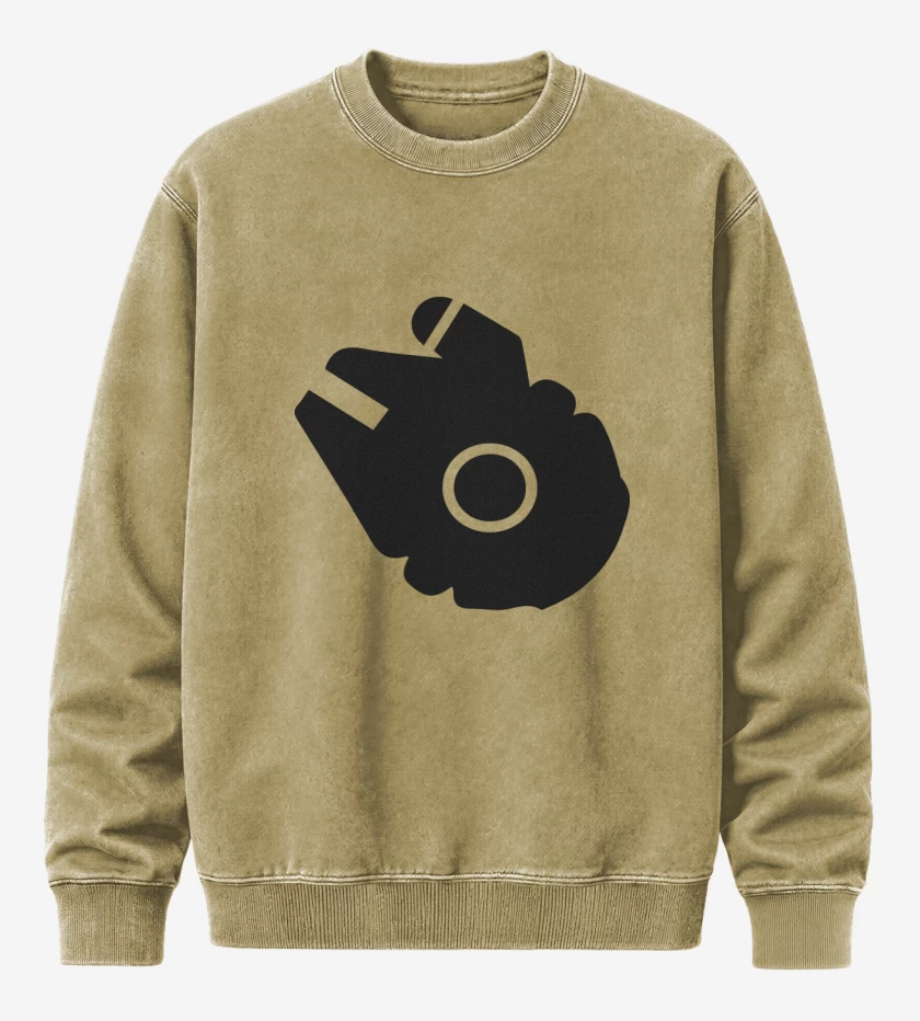 Poleron Polo Acid Wash Beige de Halcon milenario