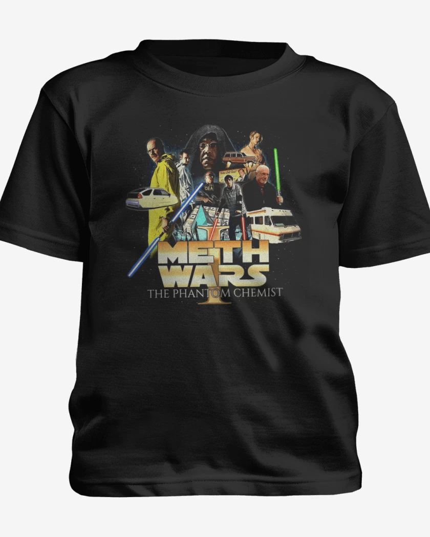 Polera de niño Negro de Breaking Wars