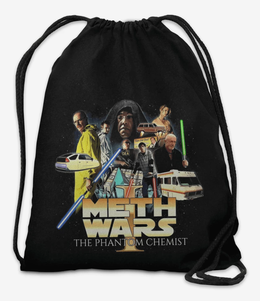 Mochila Negro de Breaking Wars