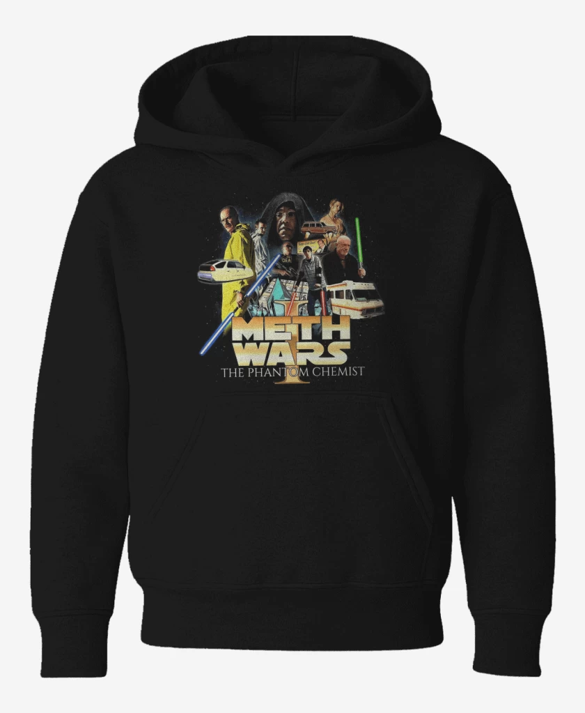 Poleron de niño Negro de Breaking Wars