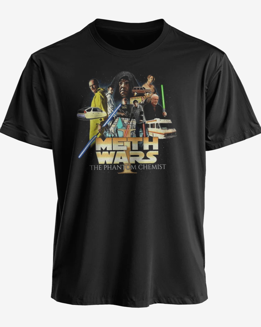 Polera premium Negro de Breaking Wars