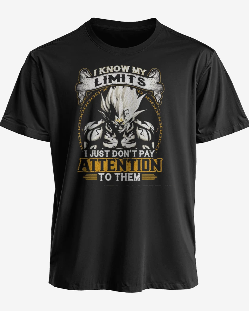 Polera premium Negro de Mi limite