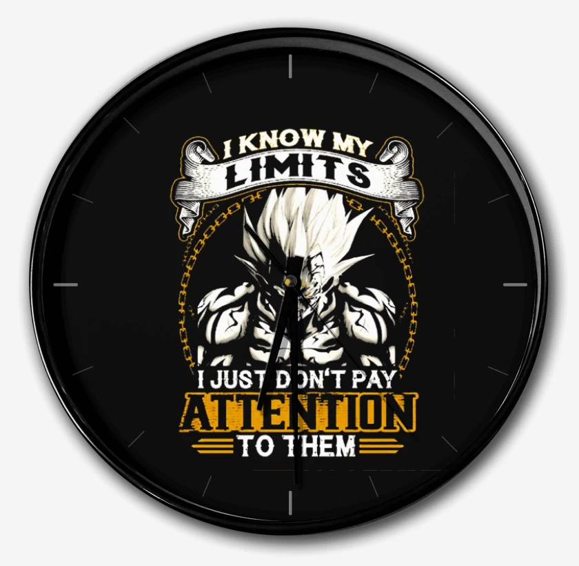 Reloj Negro de Mi limite
