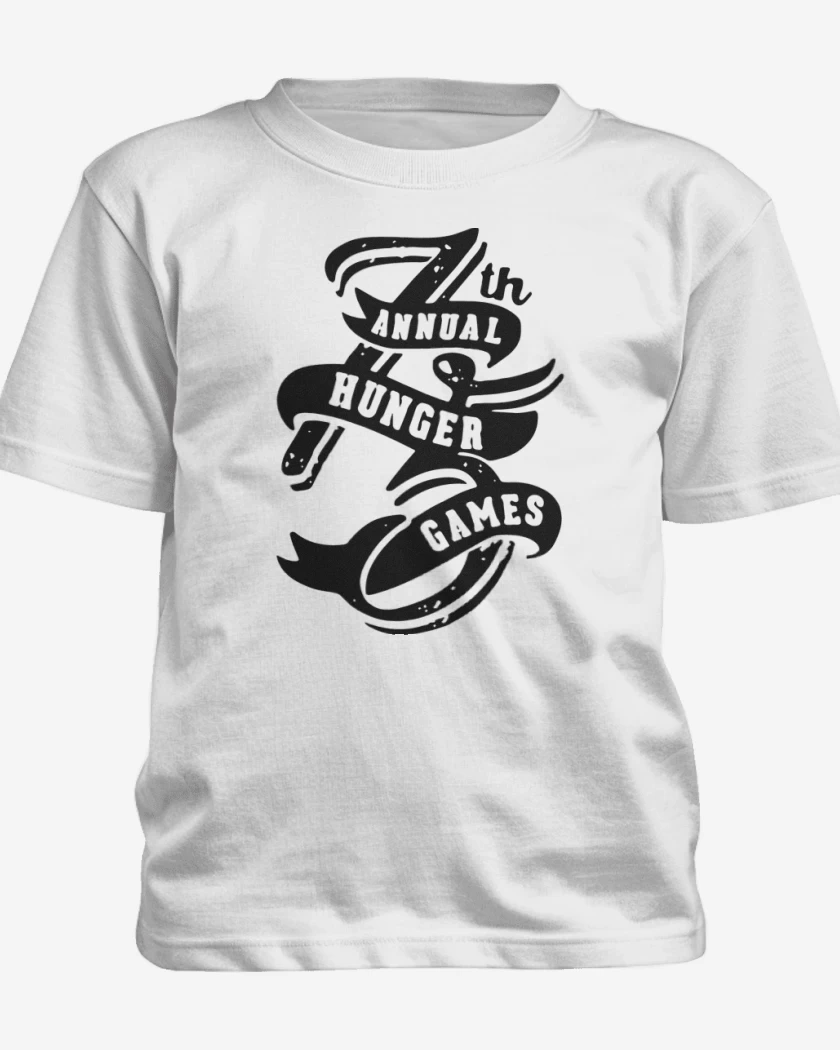 Polera de niño Blanco de THG - 75th Annual Hunger Games