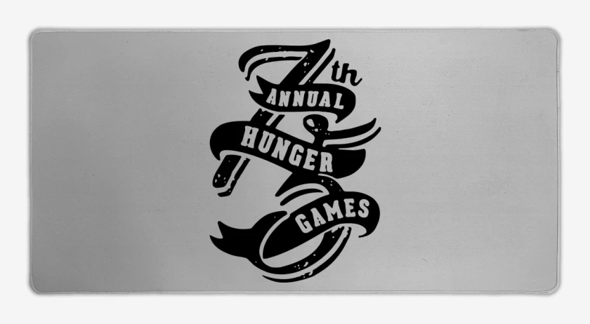 Mouse pad Gamer Gris Melange de THG - 75th Annual Hunger Games